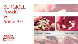 Understanding the Mechanism of SURGICEL Powder Absorbable Hemostat Vs Arista AH  JampJ MedTech [upl. by Eltrym]