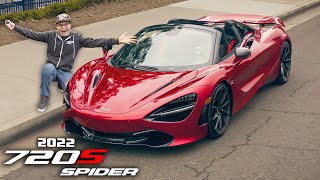 2022 McLaren 720S Spider First Drive amp POV The best allaround Supercar [upl. by Encrata404]