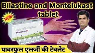 Bilastine and montelukast tablet  Bilasure m tablet [upl. by Kathlene142]