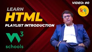 Video 0 Course Introduction  w3schoolscom  HTML Tutorial  0 to Hero  Programming with Rakesh [upl. by Mota]