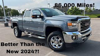 2015 GMC Sierra 2500HD SLT Double Cab 60 Gas POV Test Drive amp Review [upl. by Eizzik]