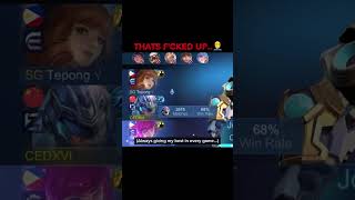 💔Whyyyyyyy😫mobilelegends cedxvi shorts [upl. by Anma]