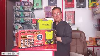 Xeon Plus 2000VA Solar Inverter Review in Urdu [upl. by Brubaker]