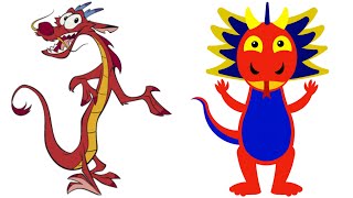 Mushu Meets Zylon Dragon Requested By juliensavoie9299 [upl. by Trudi623]