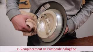 Dépanner un lampadaire halogène [upl. by Animsay]