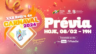 Prévia do Retiro de Carnaval 2024  Pau dos FerrosRN [upl. by Wan]