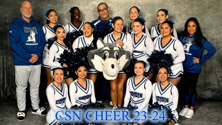 CSN CHEER 20232024🐺💙 [upl. by Sachiko]