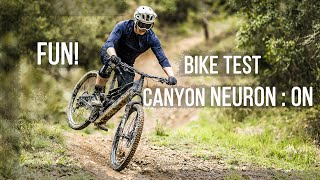 Bike Test  2023 Canyon Neuron  ON CF8 [upl. by Ilime491]