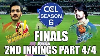 CCL6 Finals  Telugu Warriors vs Bhojpuri Dabanggs  2nd Innings Part 44 [upl. by Yuria]