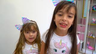 O Bebê quer ser alto para brincar com seus primos ★ Laurinha e Helena [upl. by Aehtla]