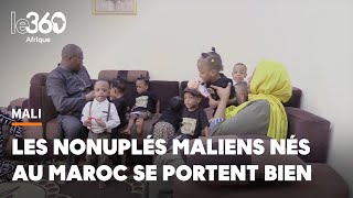 A la rencontre des nonuplés maliens nés au Maroc et qui viennent de fêter leur 3e anniversaire [upl. by Jesselyn]