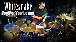 Whitesnake  Fool For Your Loving Drum Cover [upl. by Aliuqahs]