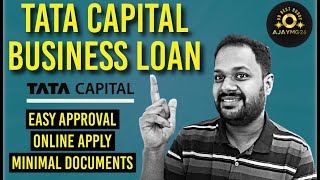 TATA CAPITAL BUSINESS LOAN ONLINE APPLY  1 LAKH TO 90 LAKH  MINIMAL DOCUMENTS amp INSTANT APPROVAL [upl. by Kuebbing]