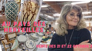 Venez chiner avec moi à la Brocante de Gorron 21 et 22 octobre fleamarketshopwithme vidéo [upl. by Iadam827]