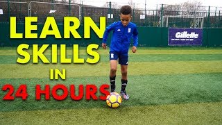 How to Learn a Football Skill in 24 Hours [upl. by Aernda525]