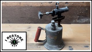 Restoring a early 1900s blow torch [upl. by Kam204]