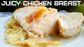 Chicken breast with onions and mayonnaise in the oven Chicken fillet in mayonnaise [upl. by Haletta]