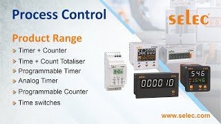 Selec Controls Product Range  Timers  Counters  Time Switches [upl. by Merrile475]