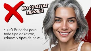 CABELLO GRIS 40 Cortes y Peinados para Mujer 2025 ¡Deslumbra con Estilo [upl. by Crowell650]