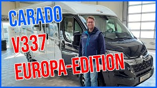 Carado V 337 Europa Edition Modell 2021  der kompakte Einzelbetten Van mit nur 665m [upl. by Iver]