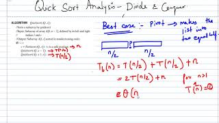 quicksort time complexity in tamilpart1 [upl. by Locklin]