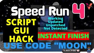 Speed Run 4 Script GUI  Auto Complete  VIP Item Free [upl. by Arte]