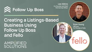 Creating a ListingsBased Business Using Follow Up Boss and Fello [upl. by Ecirtra356]