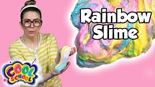 DIY Rainbow Unicorn Slime  Arts and Crafts with Crafty Carol [upl. by Dadirac]