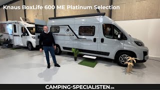 Knaus BoxLife 600 ME Platinum Selection 2025 [upl. by Eerb]