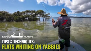 How to Catch Yellowfin Whiting on Yabbies Plus Surprise Big Flathead [upl. by Nymzaj]