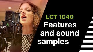 LCT 1040  Features and Sound Samples by LEWITT [upl. by Hales]