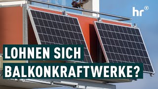 BalkonSolaranlagen im Test Wie viel Strom erzeugen sie  Die Ratgeber [upl. by Bennett944]