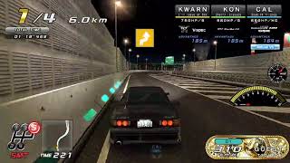 Wangan Midnight Maximum Tune 6 for PC Emulator  Online Ghost Battle Hiroshima [upl. by Erehpotsirhc]