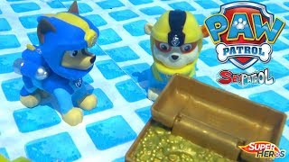 La Pat Patrouille Chasse un Trésor Sous Marin Histoire Ryder Ruben Chase Paw Patrol Jouet Toy Kids [upl. by Kenric938]