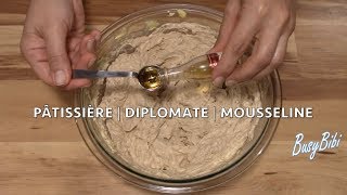 КРЕМ Патисьер МУСЛИН и Дипломат ✶Patissiere Diplomat amp Mousseline ✶ Bişmiş Krem Növləri Ep13 [upl. by Hewett891]