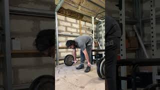 Gym weightlifting deadlift 140kg [upl. by Ulric262]