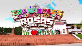 Carnaval de Negros y Blancos ROSAS CAUCA 2024 [upl. by Anirb]