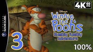 Winnie the Poohs Rumbly Tumbly Adventure GCN  4K60 Walkthrough Part 3  Tiggers Birthday [upl. by Llamaj12]