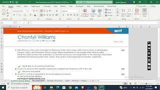 New Perspectives Excel 2019  Module 5 SAM Project 1a  Narbonne Suites newperspectives [upl. by Nerrual602]