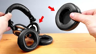 How to Replace Headphone Ear Cushions with Headset Replacement Pads [upl. by Acsehcnarf85]