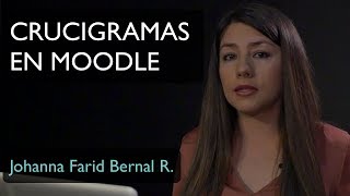 Tutorial Crucigramas en Moodle [upl. by Suoiluj]