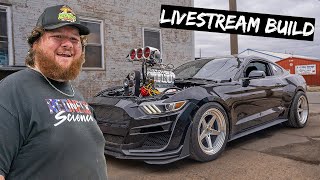 Rebuilding 2000HP Burnout Car Live [upl. by Atiuqam]