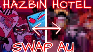 Hazbin Hotel swap AU  The Vees my designs [upl. by Vyky]