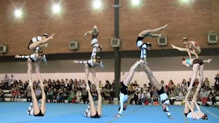 Acrosport Dynamic Exercise Silvia Favale Sofia Mari e Ilaria Dilernia [upl. by Phyllida475]