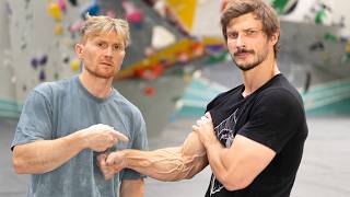 Secret to building insane forearm strength  Climbing with Anton Fomenko [upl. by Aiki]