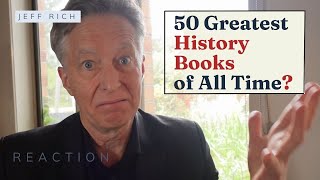 The 50 Greatest History Books of All Time  Reaction [upl. by Sairacaz]