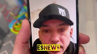 TEOFIMO LOPEZ DAD REACTION TO RYAN GARCIA NOT DOING A TUNEUP quotGOD BLESS HIM MAD PROPS TO RYANquot [upl. by Rinee]