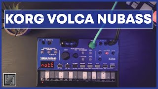 Korg Volca Nubass Review amp Tutorial I love the sequencer [upl. by Altman]