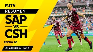 Resumen del juego SAP 2 vs CSH 0  Clausura 2023  Jornada 20 [upl. by Leunammi400]