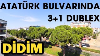 DİDİM SATILIK DUBLEX DAİRE  ATATÜRK BULVARI amp ÇİFT TERASLI dublex apartment youtube video [upl. by Galer550]